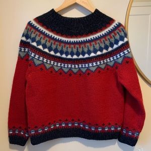 Eddie Bauer Nordic Style Fair Isles Sweater